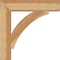 Ekena Millwork Thorton Block Rough Sawn Bracket, Western Red Cedar, 4"W x 22"D x 22"H BKT04X22X22THR05RWR - alternate 2